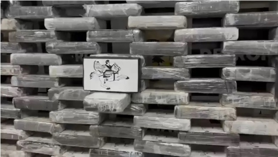 Polícia apreende 338,5 quilos de cocaína